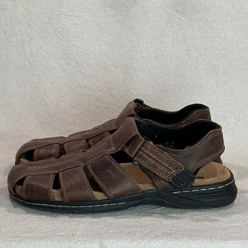 Dr. Scholl's 'Camden' Closed Toe Fisherman Sandals Mens Size 10M